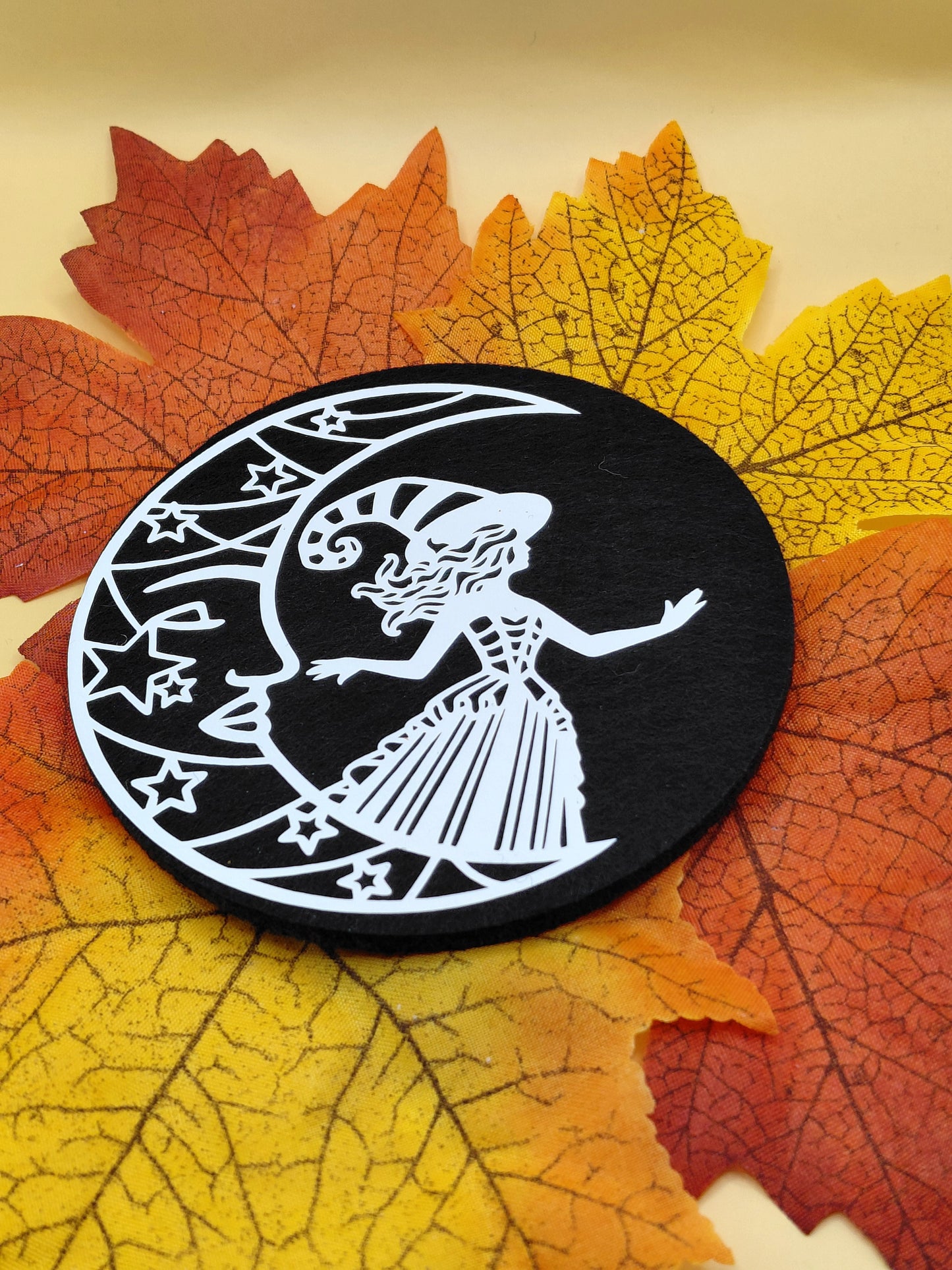 Halloween Filz-Untersetzer 2er Set